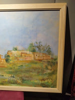 2000s Armen Gasparian painting - Maltese windmill