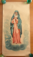 20th century Virgin Mary painting