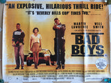 1995 'Bad Boys' original cinema poster