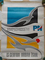 Partit Nazzjonalista Indipendenza '86 political poster