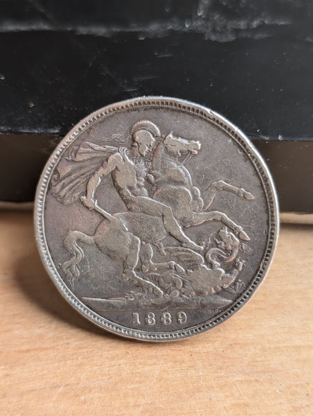 1889 British Silver Crown