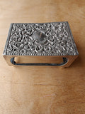 Victorian 1886 Sterling 925 Silver Matchbox hold