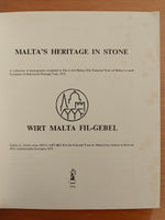 Malta's heritage in stone. Wirt Malta fil-gebel.