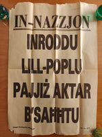 In-Nazzjon - Inriddu lill-poplu pajjiz aktar b'Sahtu poster