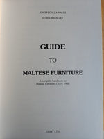 Guide to Maltese Furniture