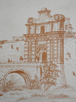 Mdina Gate print by Freddie Fenech