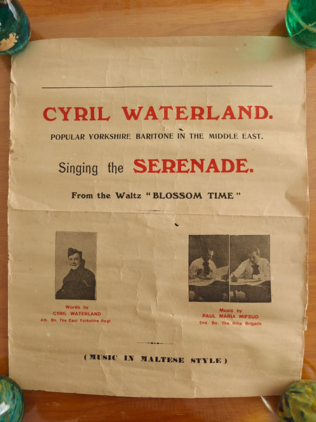 Cyril Waterland poster