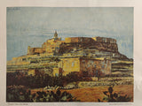 "Cittadella" (Gozo) print by Doris Micallef