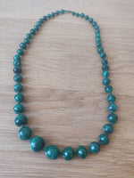 1950s Malachite Necklace