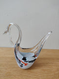 1990s Mtarfa Glass Swan