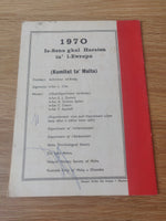 1970 MLP Booklet