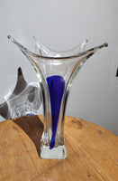 1970s Italian Glass Vase