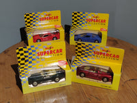 Four 1990s Maisto Supercar Collection