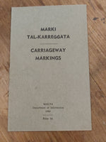 1964 - Carriageway Markings