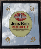 1980s John Bull Beer Local Advertising Mirror