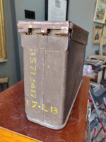 1967 British Military 7.622 MM Ammunition Box