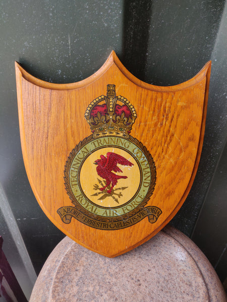 1960s Royal Air Force Plaque