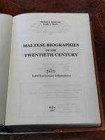1997 - Maltese Biographies of the Twentieth Century
