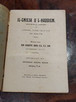1929 - Il-Cnisja u l-Haddiem