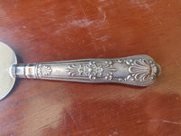 1965 Pie Server with Queens Pattern English Silver handle