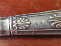 1965 Pie Server with Queens Pattern English Silver handle