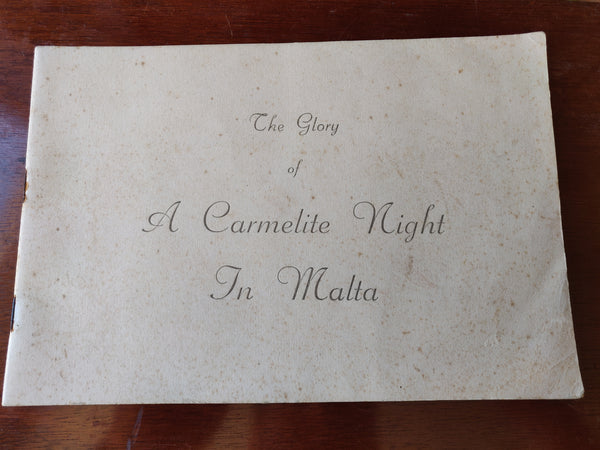 1951 - The Glory of a Carmelite Night in Malta