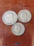 Three Old Swiss Coins