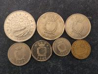 Old Set of Maltese Coins pre joining the European Union