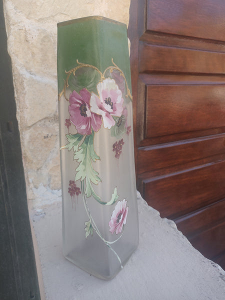 Antique Victorian Glass Vase