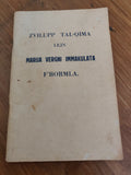 1949 - Zvilupp tal-Qima lejn Marija Vergni Immakulata f'Bormla