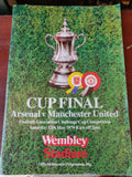 Official Souvenir Programme - Cup Final Arsenal v Manchester United 1979