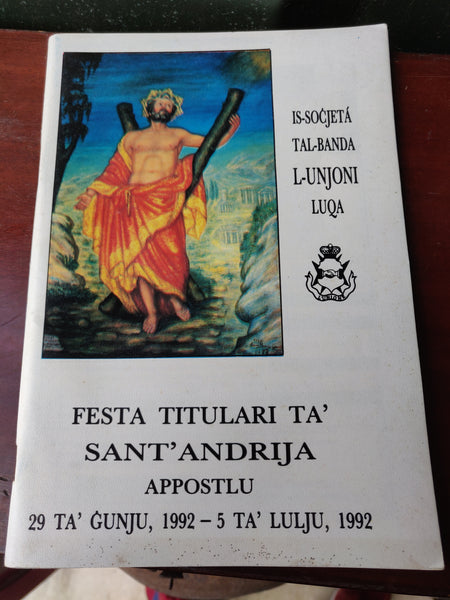 1992 - Festa Titulari ta' Sant' Andrija