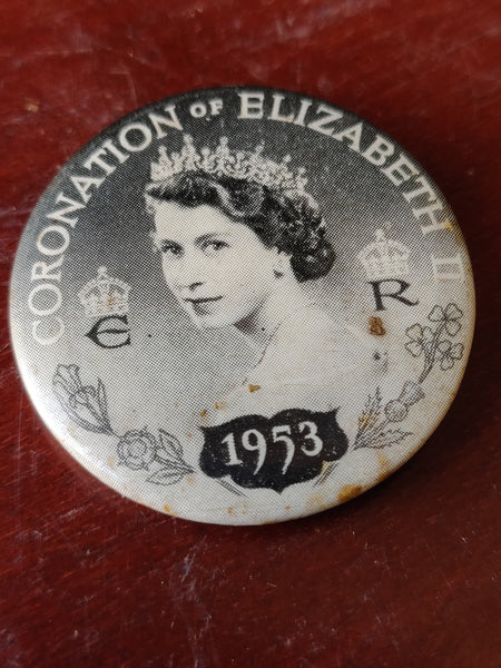 1953 Pin - Coronation of Elizabeth II