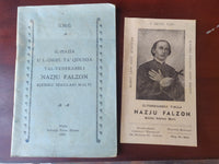 1955 - Il-Hajja u l-Gmiek ta' Qdusija tal-Venerabbli Nazju Falzon Kjeriku Sekulari Malti