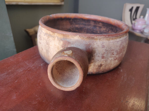 Antique Maltese Terracotta Cooking Pot