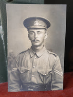 WW I British Military Officer Photo