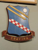 1980s or earlier 'Gravina' Family Crest