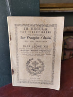1908 - Ir-Regula tat tielet Ordni tal Partriarca San Frangisc t'Assisi