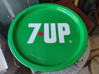 1980s 7-Up Advertising Tray