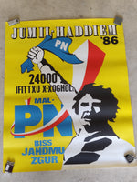 1986 Partit Nazzjonalista Poster