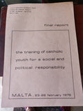 1976 - The Training of Catholic Youth for Social and Political Responsibility