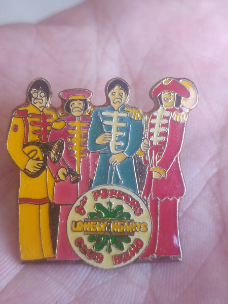 1980s Sgt. Pepper's Lonely Hearts Club Band Pin