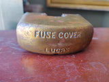 A 1930s Car Fuse Cover Produced by Lucas