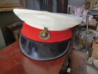 British 1970s Royal Marines Hat with Badge