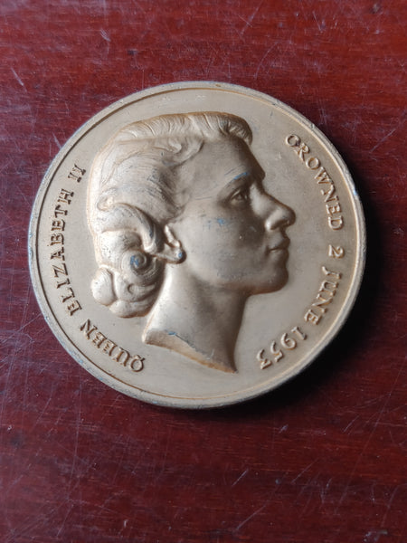 Queen Elizabeth II Crowned 2 June 1953 Medal
