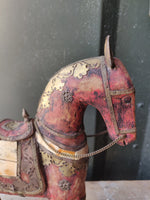 A Beautiful 1970s Hand Made Horse Statue